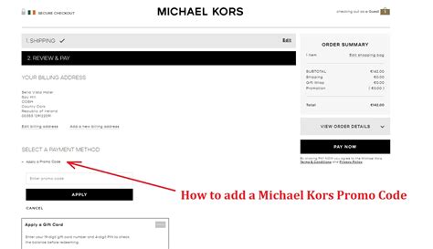 michael kors codigo promocional|michael kors first order promo code.